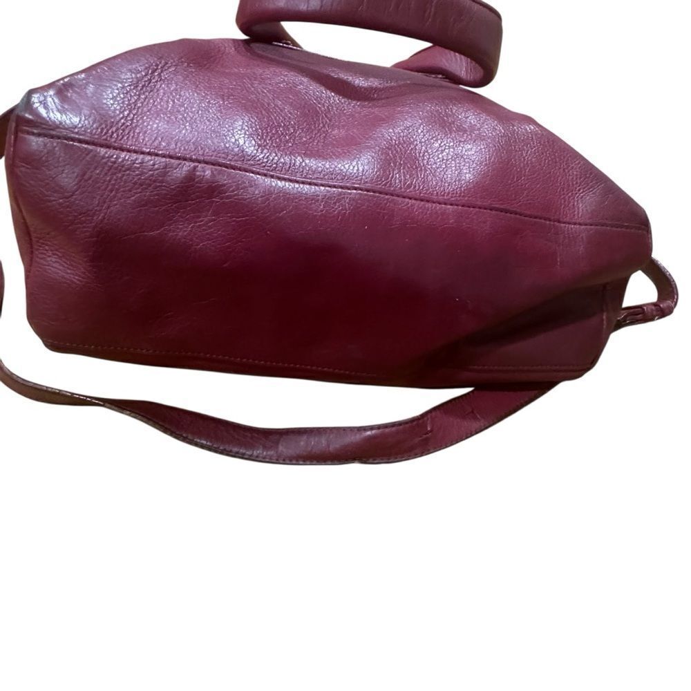 Givenchy Pandora Pure Dark Red Top Handle Front Flap Bag - Picture 3 of 12